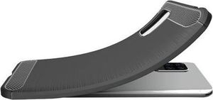 CASE ETUI CARBON LUX CZARNY XIAOMI MI 10 LITE 5