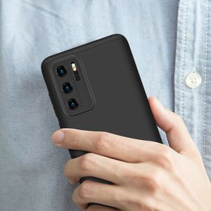 GKK GKK 360 Protection Case etui na całą obudowę przód + tył Huawei P40 czarny 3