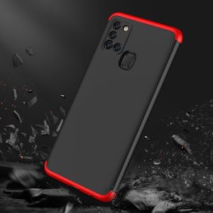 GKK GKK 360 Protection Case etui na całą obudowę przód + tył Samsung Galaxy A21S czarno-czerwony 5