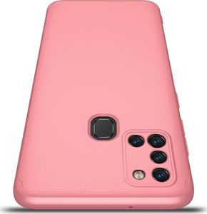 GKK GKK 360 Protection Case etui na całą obudowę przód + tył Samsung Galaxy A21S różowy 2