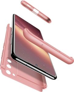 GKK GKK 360 Protection Case etui na całą obudowę przód + tył Samsung Galaxy A41 różowy 7