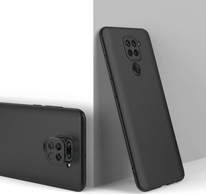 GKK GKK 360 Protection Case etui na całą obudowę przód + tył Xiaomi Redmi 10X 4G / Xiaomi Redmi Note 9 czarny 10