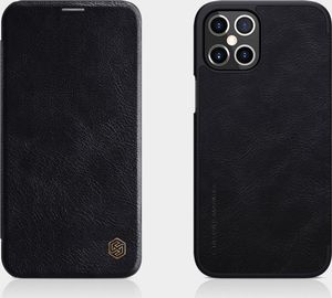 Nillkin Nillkin Qin skórzana kabura etui iPhone 12 Pro Max czarny 14