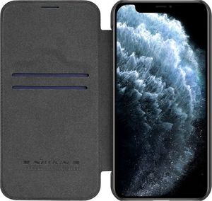 Nillkin Nillkin Qin skórzana kabura etui iPhone 12 Pro Max czarny 2