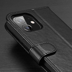 Dux Ducis Dux Ducis Kado kabura etui portfel pokrowiec z klapką iPhone 12 Pro / iPhone 12 czarny 15