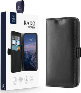 Dux Ducis Dux Ducis Kado kabura etui portfel pokrowiec z klapką iPhone 12 Pro / iPhone 12 czarny 3