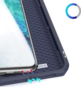 Dux Ducis DUX DUCIS Skin X kabura etui pokrowiec z klapką Samsung Galaxy S20 FE 5G niebieski 9
