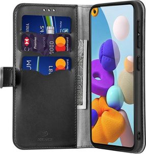 Dux Ducis Dux Ducis Kado kabura etui portfel pokrowiec z klapką Samsung Galaxy A21S czarny 2