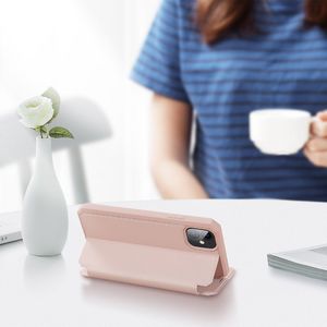 Dux Ducis DUX DUCIS Skin X kabura etui pokrowiec z klapką iPhone 11 różowy 5