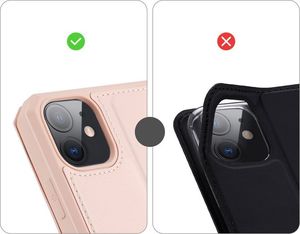 Dux Ducis DUX DUCIS Skin X kabura etui pokrowiec z klapką iPhone 11 różowy 9