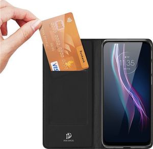 Dux Ducis DUX DUCIS Skin Pro kabura etui pokrowiec z klapką Motorola One Fusion+ (Fusion Plus) czarny 2