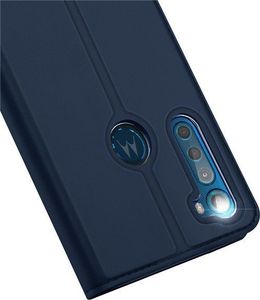 Dux Ducis DUX DUCIS Skin Pro kabura etui pokrowiec z klapką Motorola One Fusion+ (Fusion Plus) czarny 3