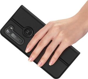 Dux Ducis DUX DUCIS Skin Pro kabura etui pokrowiec z klapką Motorola One Fusion+ (Fusion Plus) czarny 6