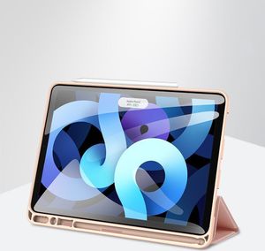 Etui na tablet Dux Ducis DUX DUCIS Osom żelowe etui na tablet Smart Sleep z podstawką iPad Air 2020 różowy (brak Smart Sleep) 11