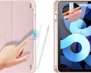 Etui na tablet Dux Ducis DUX DUCIS Osom żelowe etui na tablet Smart Sleep z podstawką iPad Air 2020 różowy (brak Smart Sleep) 2