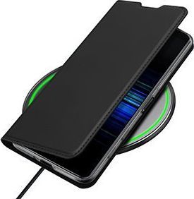 Dux Ducis Etui MOTOROLA MOTO G9+ PLUS z klapką Dux Ducis skórzane Skin Leather granatowe 13