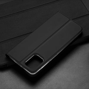 Dux Ducis Etui MOTOROLA MOTO G9+ PLUS z klapką Dux Ducis skórzane Skin Leather granatowe 25