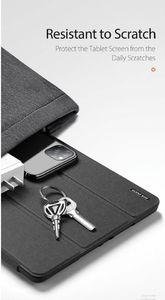 Etui na tablet Dux Ducis Etui IPAD 7 10.2 Dux Ducis Domo Series z klapką granatowe 3
