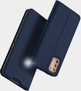 Dux Ducis Etui MOTOROLA MOTO G9+ PLUS z klapką Dux Ducis skórzane Skin Leather czarne 17