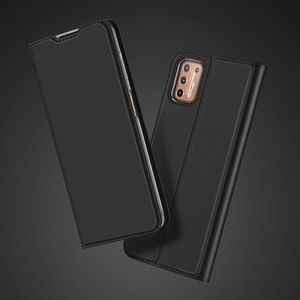 Dux Ducis Etui MOTOROLA MOTO G9+ PLUS z klapką Dux Ducis skórzane Skin Leather czarne 10