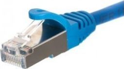 NetRack Patchcord RJ45, Netrack osłonka zalewana, kat. 5e FTP/STP, 0,5m niebieski 1