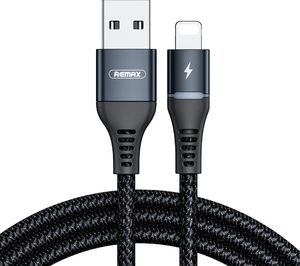 Kabel USB Remax Lightning - Lightning 1 m Czarny (6972174152066) 1
