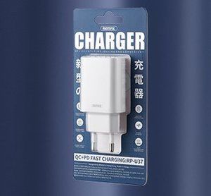 Ładowarka Remax 1x USB-A 1x USB-C 3 A (RP-U37) 3