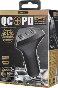 Ładowarka Remax RCC214 2x USB-A 1x USB-C  (Remax) 2