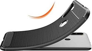 Hurtel Carbon Case elastyczne etui pokrowiec Samsung Galaxy A11 / M11 czarny 14