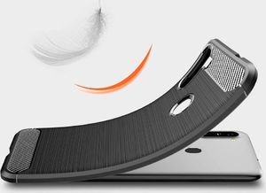 Hurtel Carbon Case elastyczne etui pokrowiec Samsung Galaxy A11 / M11 czarny 10