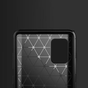 Hurtel Carbon Case elastyczne etui pokrowiec Samsung Galaxy M31s czarny 12