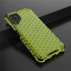 Hurtel Honeycomb etui pancerny pokrowiec z żelową ramką Huawei P40 Lite / Nova 7i / Nova 6 SE zielony 15