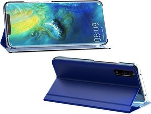 Hurtel New Sleep Case pokrowiec etui z klapką z funkcją podstawki Huawei P30 Lite niebieski 6