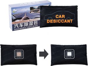 Hurtel Pochłaniacz wilgoci pary do auta osuszacz do samochodu odnawialny wskaźnik czarny 2