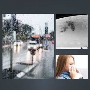 Hurtel Pochłaniacz wilgoci pary do auta osuszacz do samochodu odnawialny wskaźnik czarny 4