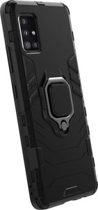 Hurtel Ring Armor pancerne hybrydowe etui pokrowiec + magnetyczny uchwyt Samsung Galaxy A51 5G czarny 4