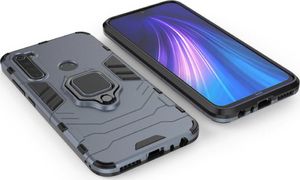 Hurtel Ring Armor pancerne hybrydowe etui pokrowiec + magnetyczny uchwyt Xiaomi Redmi Note 8T czarny 3