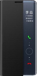 Hurtel Sleep Case pokrowiec etui z klapką typu Smart Cover Samsung Galaxy Note 20 czarny 4