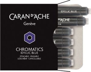 Caran d`Arche Naboje Chromatics niebieskie 6 sztuk 1