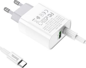 Ładowarka Hoco C80A 1x USB-A 1x USB-C 3 A (6931474740533) 2