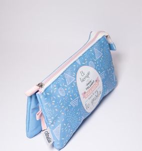 Piórnik Amelie Amelie - Piórnik / kosmetyczka z kolekcji Classic, 3 komory 2