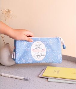 Piórnik Amelie Amelie - Piórnik / kosmetyczka z kolekcji Classic, 3 komory 5