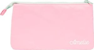 Piórnik Amelie Amelie - Piórnik / kosmetyczka z kolekcji Pastel, 3 komory 4