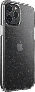Speck Speck Presidio Perfect-Clear with Glitter - Etui iPhone 12 Pro Max z powłoką MICROBAN (Gold Glitter/Clear) 2
