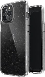 Speck Speck Presidio Perfect-Clear with Glitter - Etui iPhone 12 Pro Max z powłoką MICROBAN (Gold Glitter/Clear) 4