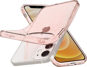 Spigen SPIGEN LIQUID CRYSTAL IPHONE 12 MINI GLITTER ROSE 7