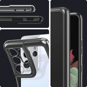 Spigen SPIGEN OPTIK CRYSTAL GALAXY S21 ULTRA CHROME GREY 3