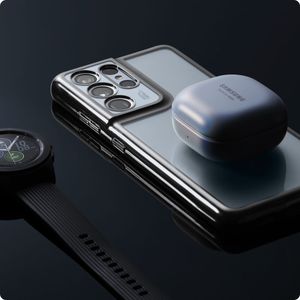 Spigen SPIGEN OPTIK CRYSTAL GALAXY S21 ULTRA CHROME GREY 4