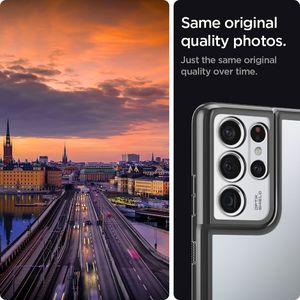 Spigen SPIGEN OPTIK CRYSTAL GALAXY S21 ULTRA CHROME GREY 5