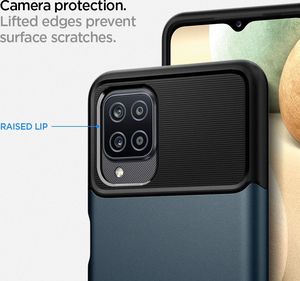 Spigen SPIGEN SLIM ARMOR GALAXY A12 METAL SLATE 5